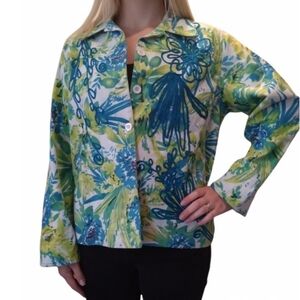 Graff Byum Co button front jacket blazer